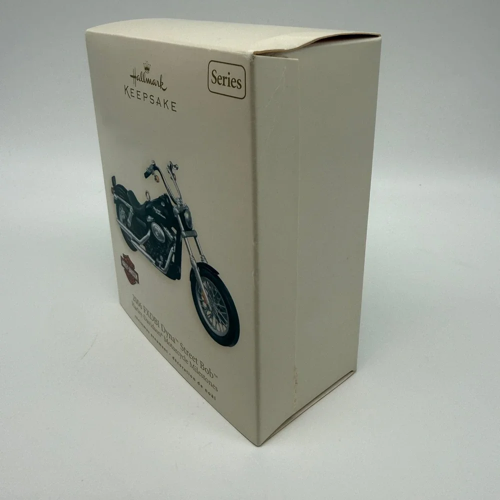 Hallmark Keepsake Harley-Davidson 2006 FXDBI Dyna Street Bob Ornament Black 2007